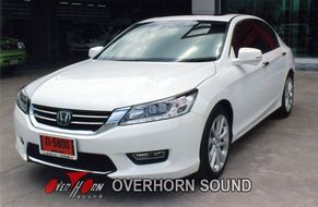 Honda Accord  โอเวอร์ฮอร์น ซาวด์ เครื่องเสียงรถยนต์ 